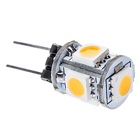 0.5 W LED Corn Lights 50-100 lm G4 T 5 LED Beads SMD 5050 Warm White 12 V / #