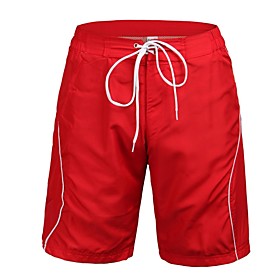 Men's Swim Shorts Swim Trunks Board Shorts Drawstring - Beach