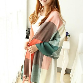 Women's Work / Casual Rectangle Scarf Print / Winter