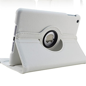 Case For Apple iPad Air / iPad 4/3/2 / iPad Mini 3/2/1 360° Rotation / with Stand / Auto Sleep / Wake Full Body Cases Solid Colored Hard PU Leather / Case For Apple iPad Air / iPad 4/3/2 / iPad Mini 3/2/1 360° Rotation / with Stand / Auto Sleep / Wake Full Body Cases Solid Colored Hard PU Leather /