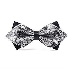 Category:Bow Tie; Season:All Seasons; Fabric:Polyester; Look After Me:Dry clean only; Gender:Men's; Style:Casual; Material:Fabric; Neckties Bows:Bow Tie; Pattern:Jacquard; Design:Bow; Front page:WE; Package Dimensions:12.08.02.0; Listing Date:02/28/2018; Men's Casual Bow Tie - Jacquard Bow