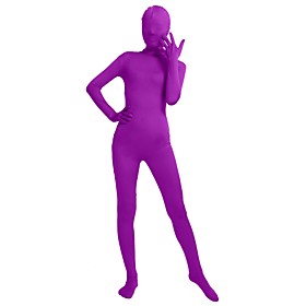 Zentai Suits Catsuit Skin Suit Adults' Lycra Cosplay Costumes Fashion Sex Men's Women's Solid Colored Fashion Halloween Carnival Masquerade