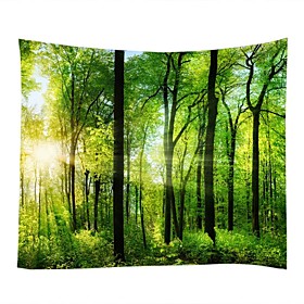 Landscape Still Life Wall Decor 100% Polyester Classic Traditional Wall Art, Wall Tapestries of