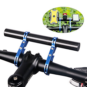 Bike Stem Extender Bike Handlebar Extender Carbon Fiber Lightweight for Road Bike Mountain Bike MTB Carbon Fiber Blue Black Red