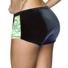 ILPALADINO Women's Cycling Under Shorts Cycling Shorts Bike Shorts Padded Shorts / Chamois Bottoms 3D Pad Quick Dry Anatomic Design Sports Solid Color Spandex