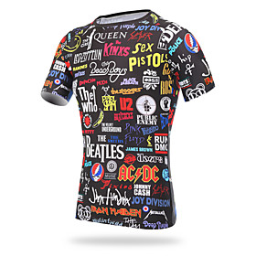XINTOWN Heren Korte mouw Wielrenshirt Elastaan Lycra Zwart blauw Rood Fietsen T-shirt Shirt Kleding Bovenlichaam Bergracen Wegwielrennen Ademend Snel XINTOWN Heren Korte mouw Wielrenshirt Elastaan Lycra Zwart blauw Rood Fietsen T-shirt Shirt Kleding Bovenlichaam Bergracen Wegwielrennen Ademend Snel