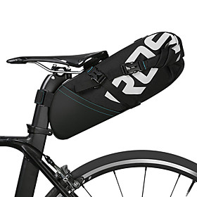 ROSWHEEL 8/10 L Bike Saddle Bag Reflective Adjustable Large Capacity Bike Bag Leather Polyester Bicycle Bag Cycle Bag Cycling Bike / Bicycle ROSWHEEL 8/10 L Bike Saddle Bag Reflective Adjustable Large Capacity Bike Bag Leather Polyester Bicycle Bag Cycle Bag Cycling Bike / Bicycle
