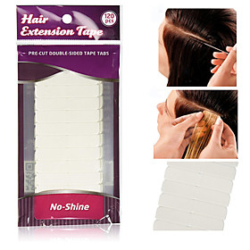 1012pcs/lot White No Shine Hair Extension Tape Adhesive Bonding Double Sided Tape Waterproof For Hair Extension/Lace Wig/Toupee