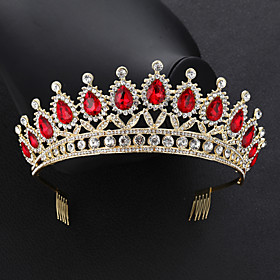 Crystal / Alloy Tiaras with Crystal 1 PC Wedding / Special Occasion Headpiece
