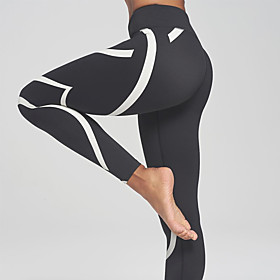 Women's High Waist Yoga Pants Leggings Butt Lift Black Fitness Running Winter Sports Activewear Stretchy Slim
