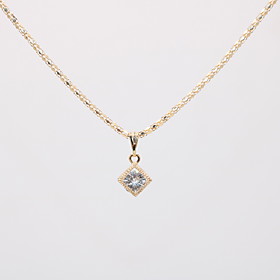 Women's Pendant Necklace Necklace Classic Mini Dainty Unique Design Fashion Modern Silver Plated Gold Plated Chrome Silver Gold 42 cm Necklace Jewelry 1pc For