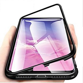 Magnetic Case For Samsung Galaxy S10E /S10 Plus /S10 5G 360-degree Single Side Tempered Glass Metal Phone Fundas Cover Magnet Cases for Samsung Galaxy S9 Plus