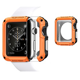 Cases For Apple iWatch Apple Watch Series SE / 6/5/4/3/2/1 TPU / Plastic Screen Protector Smart Watch Case Compatibility 38mm 40mm 42mm 44mm