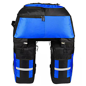 FJQXZ 70 L Bike Panniers Bag Bike Rack Bag 3 In 1 Adjustable Large Capacity Bike Bag 1680D Polyester Bicycle Bag Cycle Bag Cycling / Bike / Waterproo FJQXZ 70 L Bike Panniers Bag Bike Rack Bag 3 In 1 Adjustable Large Capacity Bike Bag 1680D Polyester Bicycle Bag Cycle Bag Cycling / Bike / Waterproo