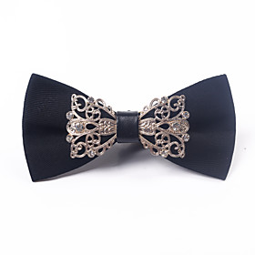 Category:Bow Tie,Bow Tie; Fabric:Cotton; Gender:Men's,Women's; Style:Party,Basic; Width:6; Neckties Bows:Bow Tie; Length:12; Pattern:Solid Colored; Front page:WE; Package Dimensions:12.08.02.0; Listing Date:08/30/2019; Production mode:Self-produce Men's / Women's Party / Basic Bow Tie - Solid Colored
