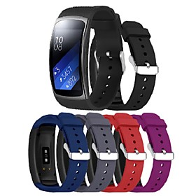 Smart Watch Band for Samsung Galaxy 1 pcs Sport Band Silicone Replacement  Wrist Strap for Gear Fit 2 24mm