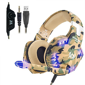 KOTION EACH G2600 Headphones Gaming Headset Stereo Noise Cancelling Wired Earphone with Mic LED Lights For Desktop PC Laptop PS4 KOTION EACH G2600 Headphones Gaming Headset Stereo Noise Cancelling Wired Earphone with Mic LED Lights For Desktop PC Laptop PS4