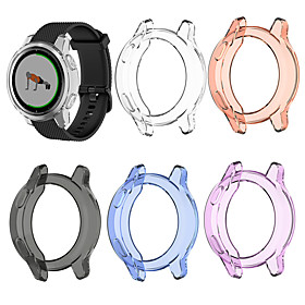 Cases For Garmin Garmin Vivoactive 4S / Garmin Active S TPU Screen Protector Smart Watch Case Compatibility