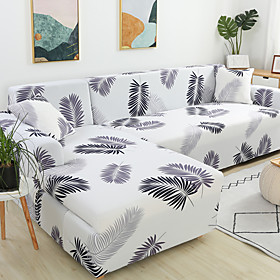 Sofa Cover Couch Cover Furniture Protector Soft Stretch Sofa Slipcover Super Strechable Plant Print Cover Fit Armchair/Loveseat/Three Seater/Four Seater/L shap