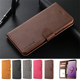 lc.imeeke Leather Case for iPhone 12 11 Pro 11 Pro Max XS Max XR XS X 8 8 Plus 7 7 Plus 6s 6sPlus Flip Stand Magnetic Wallet Phone Case