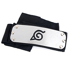 Headpiece Inspired by Naruto The incense eye of the Naruto Anime Cosplay Accessories Cloth Alloy All Halloween Costumes