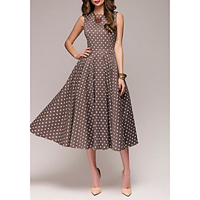 polka dot summer dress