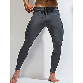 Men's Sporty Active Jogger Sweatpants Pants Multi Color Full Length Sporty Patchwork Black Dark Gray Navy Blue