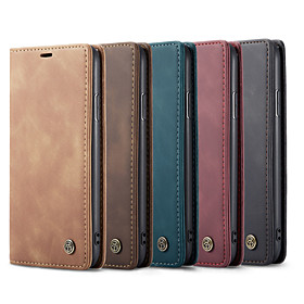 CaseMe New Retro Leather Magnetic Flip Case For iPhone SE2020 / 11 Pro Max / 11 Pro / 11 / Xs Max / Xs / Xr / X / 8 Plus / 7 Plus / 6 Plus / 8 / 7 / CaseMe New Retro Leather Magnetic Flip Case For iPhone SE2020 / 11 Pro Max / 11 Pro / 11 / Xs Max / Xs / Xr / X / 8 Plus / 7 Plus / 6 Plus / 8 / 7 /