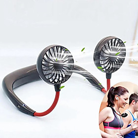USB Portable Fan Mini Neck Fan Rechargeable Small Portable Sports Fan Light USB Desk Hand Air Conditioner Cooler USB Portable Fan Mini Neck Fan Rechargeable Small Portable Sports Fan Light USB Desk Hand Air Conditioner Cooler