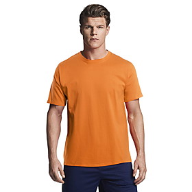 Men's Unisex T shirt 3D Print Graffiti Plus Size Short Sleeve Daily Tops Orange
