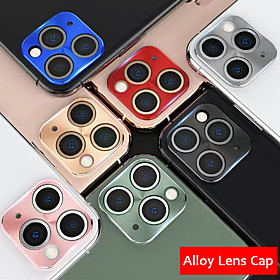 Camera Lens Protective Film for iPhone 12 Pro Max iPhone 12 mini Colorful Metal Camera Lens Cover  For iPhone 11 Pro iPhone 11 pro max Camera Screen Protector