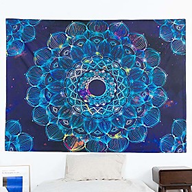 Mandala Bohemian Wall Tapestry Art Decor Blanket Curtain Hanging Home Bedroom Living Room Dorm Decoration Boho Hippie Psychedelic Floral Flower Lotus Indian