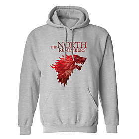 game of thrones sweat à capuche trois maisons sweat à logo officiel rouge