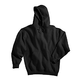 big and tall pullover hooded sweat shirts up to size 6xt (5xt tall, black)