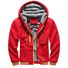 men's sherpa lined hooded fleece sweatshirt hoodies cardigan for men
