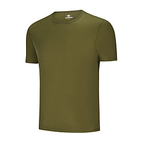 men's t-shirt short sleeve, crew neck - 100% soft, durable new zealand wool