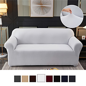 1-Piece Sofa Cover Couch Cover Furniture Protector Soft Stretch Slipcover Spandex Jacquard Fabric Super Fit for 1~4 Cushion Couch and L Shape Sofa,Easy to Inst
