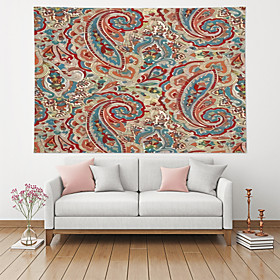 Wall Tapestry Art Decor Blanket Curtain Picnic Table Cloth Hanging Home Bedroom Living Room Decoration Polyester Paisley Colorful