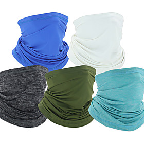 neck gaiter breathable fishing face mask for sun protection sunmmer soft face cover