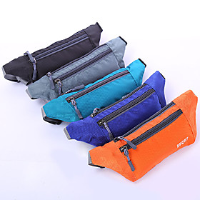 Women's Bags Polyester Fanny Pack Zipper Printing Daily Outdoor 2021 Watermelon Red Black Purple Red