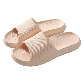 Home Eva Thick-Soled Slippers For Men And Women Summer Silent Bathroom Home Ladies Sandals And Slippers Non-Slip Indoor Shoes