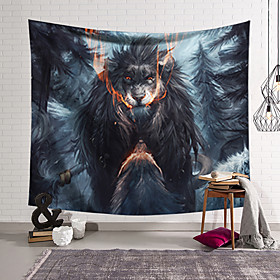 Wall Tapestry Art Decor Blanket Curtain Hanging Home Bedroom Living Room Decoration Polyester Lion