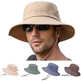 Men's Sun Hat Sports  Outdoor Solid Colored Hat