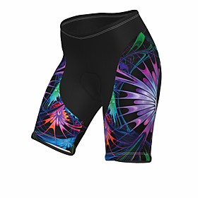 21Grams Women's Cycling Shorts Summer Spandex Polyester Bike Shorts Pants Padded Shorts / Chamois 3D Pad Quick Dry Moisture Wicking Sports Purple Mountain Bike