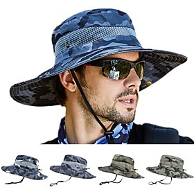 Men's Sun Hat Sports  Outdoor Color Block Hat