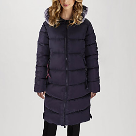 long line padded coat,women's solid casual thicker winter slim down lammy jacket overcoat by-newonesun