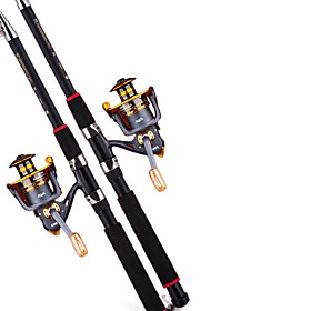 Fishing Rod and Reel Combo Telescopic Rod 210/240/270/300/360 cm Carbon Portable Telescopic Sea Fishing