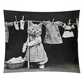 Cat Wall Tapestry Art Decor Blanket Curtain Hanging Home Bedroom Living Room Decoration