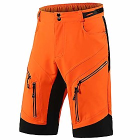 mtb shorts men baggy, loose fit cycling pants quick-drying breathable cycling pants water-repellent cycling pants leisure mountain bike shorts for outdoor down