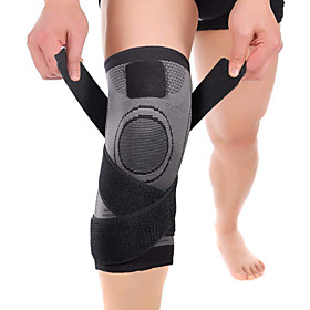 Knee Brace 1 Pack Knee Compression Sleeve Support Professional Protective Sports Elastic Knee Pads for Basketball Tennis Cycling Volleyball Football